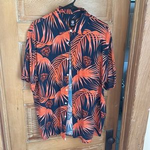 Chicago Bears NFL Hawaiian Short sleeve button up